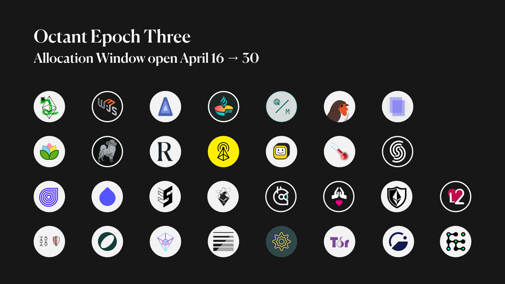 Projects Participating in Epoch 3 post image