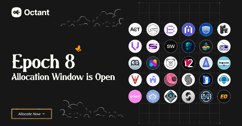 It's time: Epoch 8 Allocation Window is now open! 🪟 post image