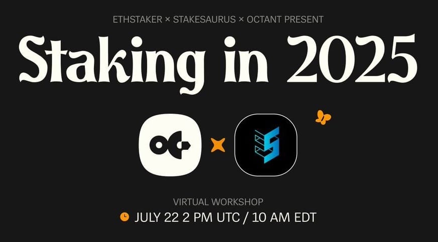 Invite: Staking in 2025 post image