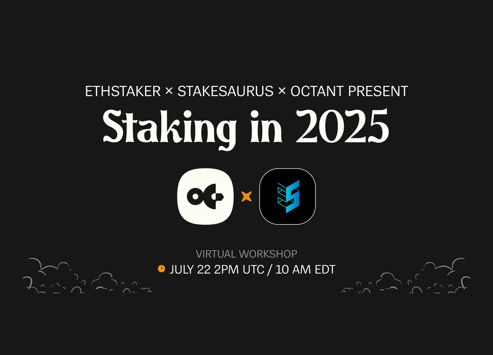 Invite: Staking in 2025 post image